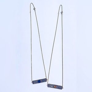 NEW!!! Sterling Silver CZ Crystal Necklace